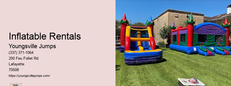 A Bounce House Rental