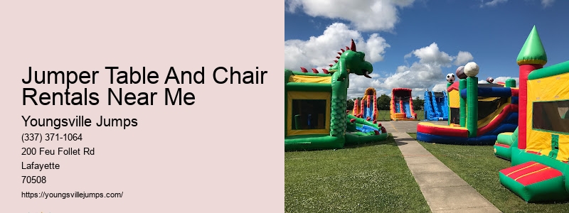 Youngsville Jumps Party Rentals Price