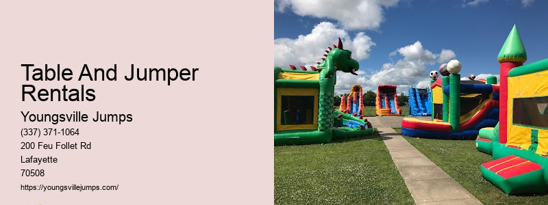 Jump Houses Rentals Near Me